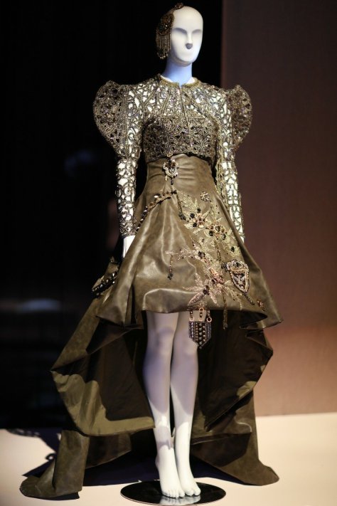 Maria B's Couture creation for #SparklingCoutureInfinityexhibition 